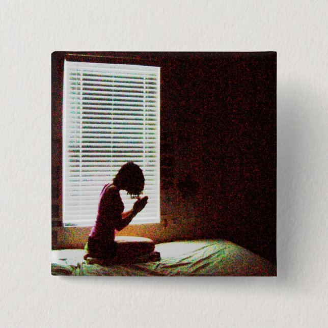 Bóton Quadrado 5.08cm Supplication (Frente)