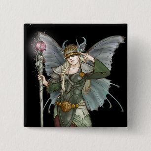 Bóton Quadrado 5.08cm Sylph; Sorceress mestre de Elven, por Kathrin