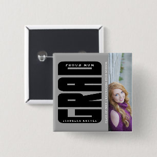 Bóton Quadrado 5.08cm Tão Orgulhoso - Faça você Formando memórias fotogr