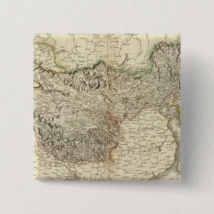 Bóton Quadrado 5.08cm Tartário, chinês e independente
