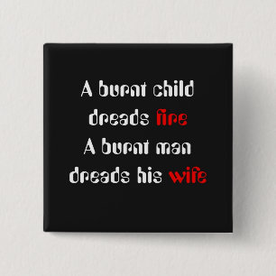 Bóton Quadrado 5.08cm Teclas Humor