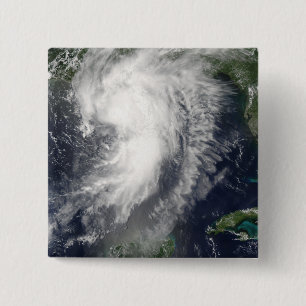 Bóton Quadrado 5.08cm Tempestade tropical Cindy