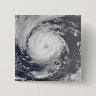 Bóton Quadrado 5.08cm Tempestade tropical Guillermo