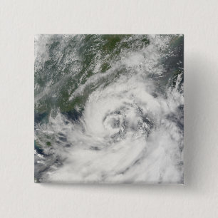Bóton Quadrado 5.08cm Tempestade tropical Kammuri