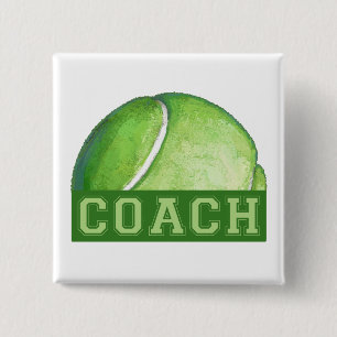 Bóton Quadrado 5.08cm Tênis Coach
