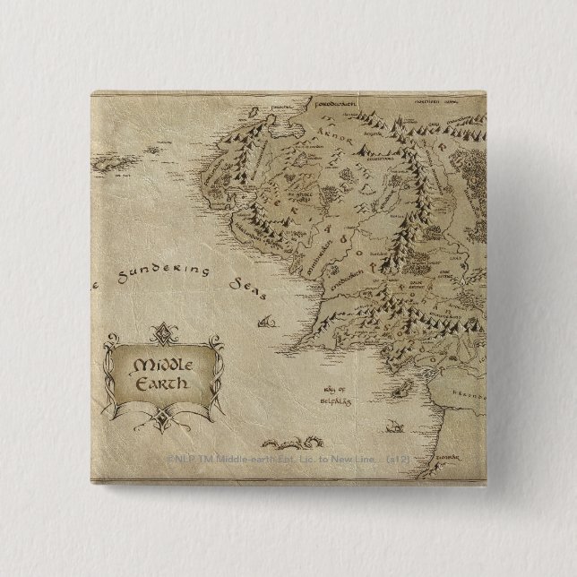 BÓTON QUADRADO 5.08CM TERRA MÉDIA™ (Frente)