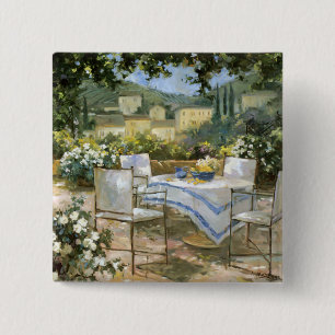 Bóton Quadrado 5.08cm Terraço de Toscânia