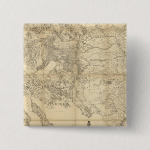 Bóton Quadrado 5.08cm Território dos Estados Unidos