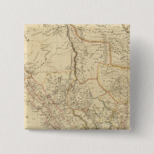Bóton Quadrado 5.08cm Texas e México