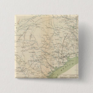 Bóton Quadrado 5.08cm Texas, pt de NM