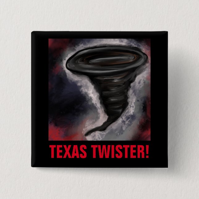 BÓTON QUADRADO 5.08CM TEXAS TWISTER (Frente)
