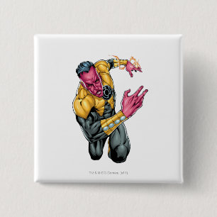 Bóton Quadrado 5.08cm Thaal Sinestro 8
