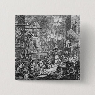 Bóton Quadrado 5.08cm The Times, placa mim, 1762