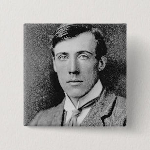 Bóton Quadrado 5.08cm Thoby Stephen, c.1902