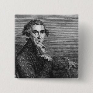 Bóton Quadrado 5.08cm Thomas Paine, gravado por William Angus, 1791