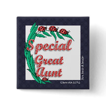 Tia Excelente Especial Personalizada Ladybugs