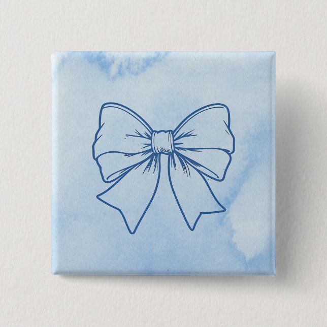 Bóton Quadrado 5.08cm Tie (Frente)