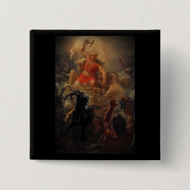 Bóton Quadrado 5.08cm Tor Battles the Giants (Frente)