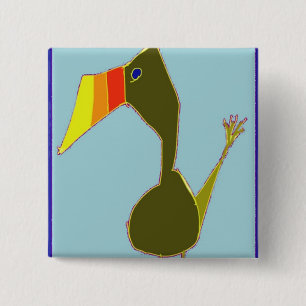 Bóton Quadrado 5.08cm Toucan