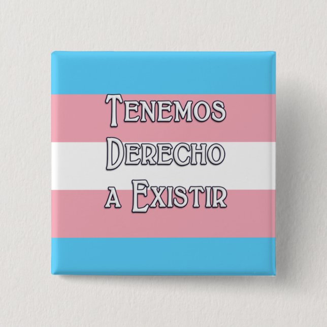 Bóton Quadrado 5.08cm Trans Tenemos... (Frente)