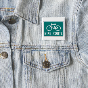 Bóton Quadrado 5.08cm Trilha de Bicicleta de Caminho de Ciclo de Rota de
