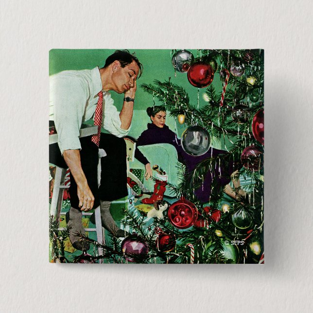 Bóton Quadrado 5.08cm Trimando a Árvore (Frente)