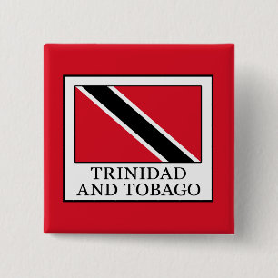 Bóton Quadrado 5.08cm Trinidade e Tobago