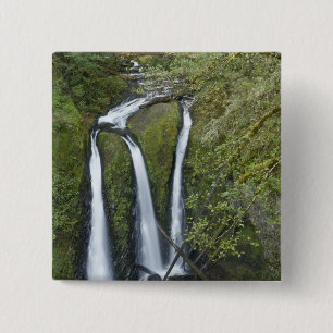 Bóton Quadrado 5.08cm Triple Falls, Desfiladeiro do Rio Columbia