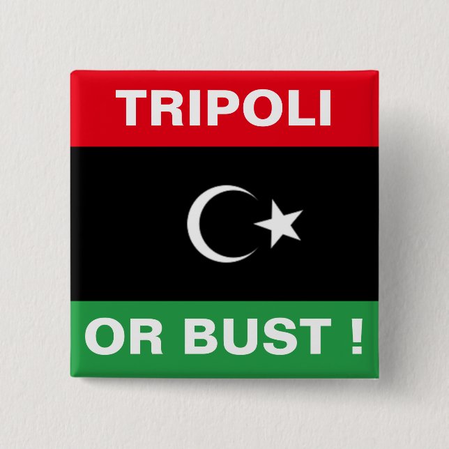 BÓTON QUADRADO 5.08CM TRIPOLI OU BUST (Frente)
