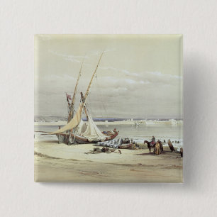 Bóton Quadrado 5.08cm Tsur, pneumático antigo, o 27 de abril de 1839,