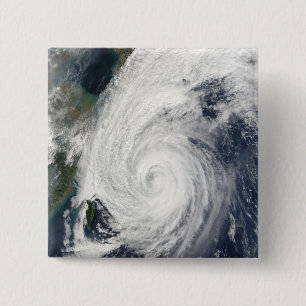 Bóton Quadrado 5.08cm Tufão Tokage ao sul de Japão