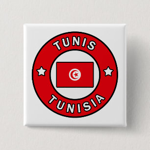 Bóton Quadrado 5.08cm Tunes Tunísia