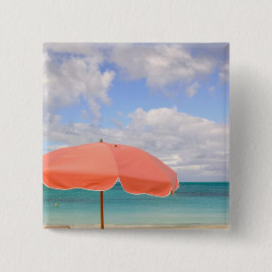 Bóton Quadrado 5.08cm Turks e Caicos, Ilha Providenciales, Grace