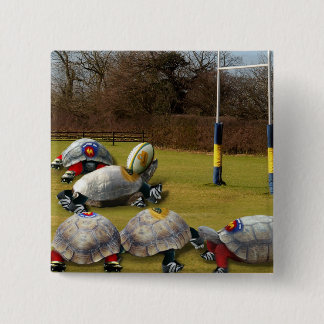 Bóton Quadrado 5.08cm Turtle Rugby