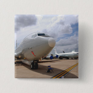Bóton Quadrado 5.08cm Um avião da junção de rebite de RC-135V/W