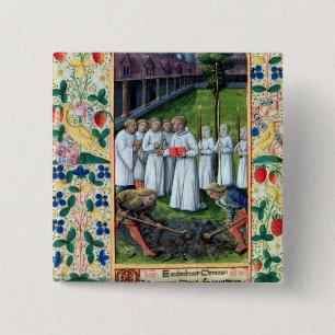 Bóton Quadrado 5.08cm Um enterro