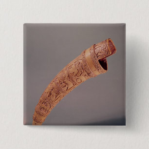 Bóton Quadrado 5.08cm Um oliphant, do tesouro de St. Sernin