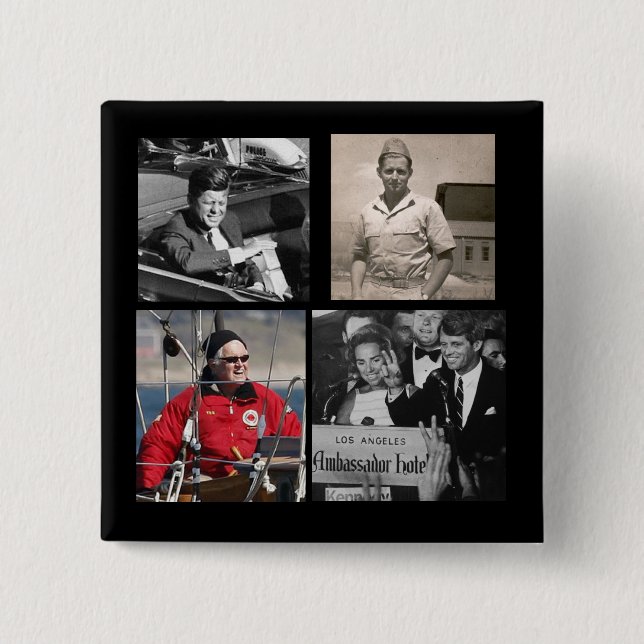 Bóton Quadrado 5.08cm Um último adeus (Frente)