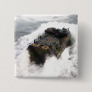 Bóton Quadrado 5.08cm Um veículo de assalto anfíbio 2