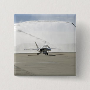 Bóton Quadrado 5.08cm Uma aeronave F-18