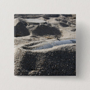 Bóton Quadrado 5.08cm Uma exposição estática de um escudo da ordenan