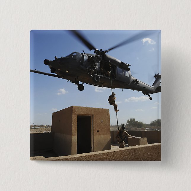 Bóton Quadrado 5.08cm Uma Força Aérea dos EUA (Frente)