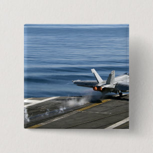 Bóton Quadrado 5.08cm Uma Super Hornet F/A-18E