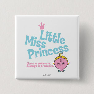 Bóton Quadrado 5.08cm Uma vez uma princesa
