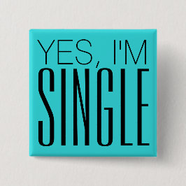 Bóton Quadrado 5.08cm ÚNICO botão