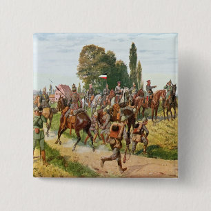 Bóton Quadrado 5.08cm Uniformes alemães