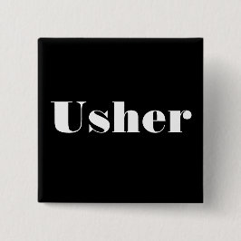 Bóton Quadrado 5.08cm Usher
