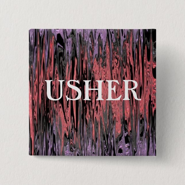 BÓTON QUADRADO 5.08CM USHER (Frente)