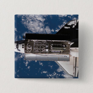 Bóton Quadrado 5.08cm Vaivém espacial Atlantis 2
