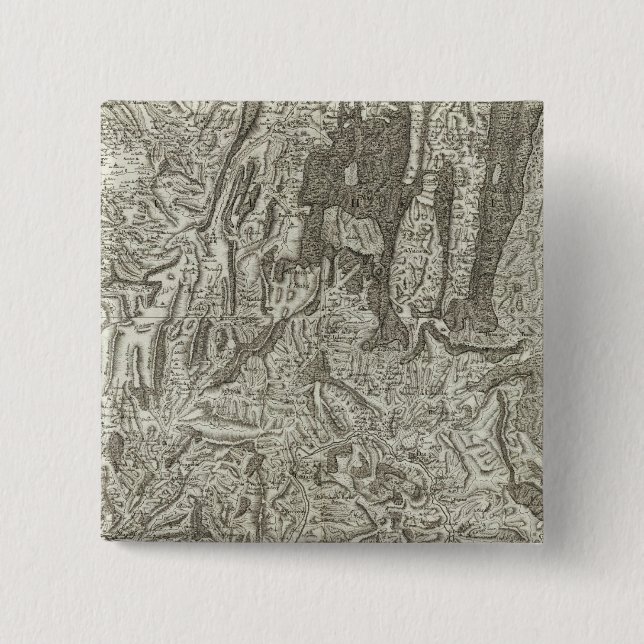 Bóton Quadrado 5.08cm Valência (Frente)